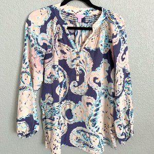 Lily Pulitzer Elsa Silk Top